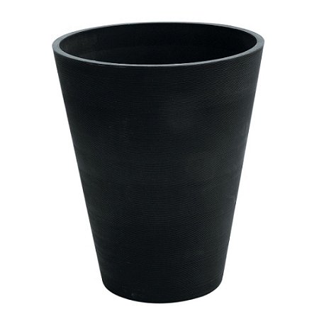 VASO DE FIBER CLAY PRETO