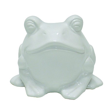 FIGURA DECORATIVA DE CERAMICA - SAPO
