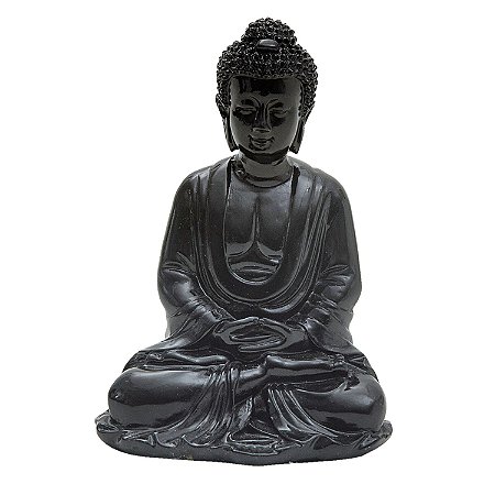 FIGURA DECORATIVA DE RESINA - BUDDHA