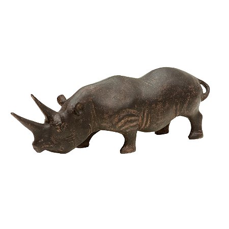 FIGURA DECORATIVA RINOCERONTE