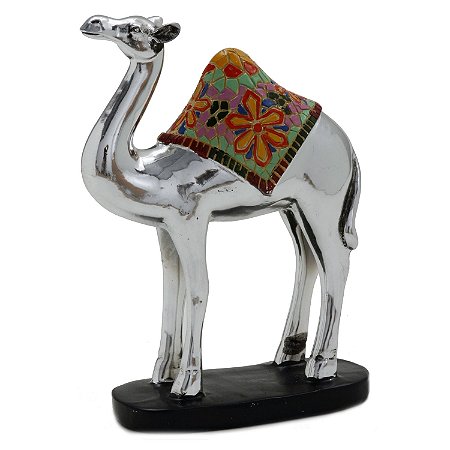 FIGURA DECORATIVA DE RESINA CAMELO