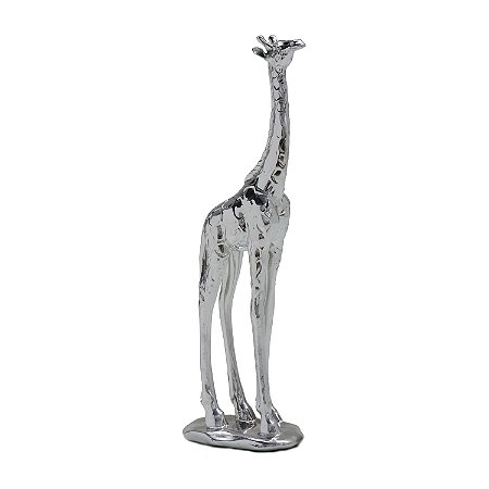 FIGURA DECORATIVA DE RESINA GIRAFA