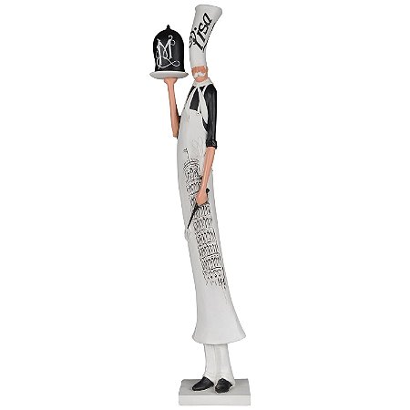 FIGURA DE RESINA COZINHEIRO