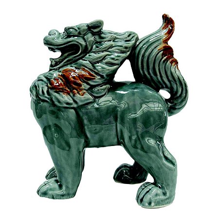 FIGURA DECORATIVA DE CERAMICA 23,5CM X 15CM X 26,5CM