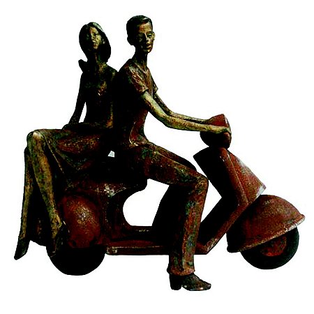 FIGURA DECORATIVA DE RESINA