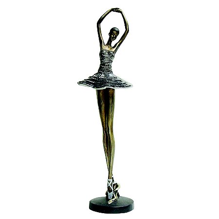 FIGURA DE BAILARINA DE RESINA