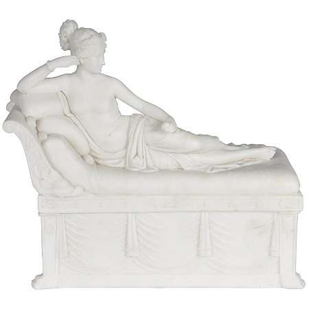 FIGURA DE RESINA MARMORIZADA 28X25 CM