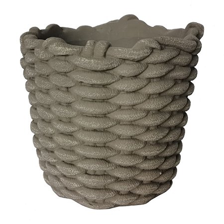 CACHEPOTS DE CIMENTO CINZA