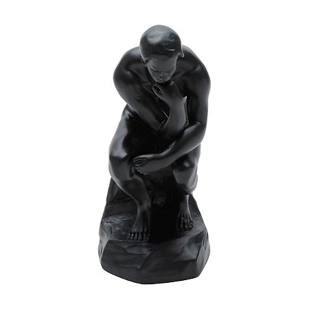FIGURA DECORATIVA RESINA PENSADOR 14x11x23cm