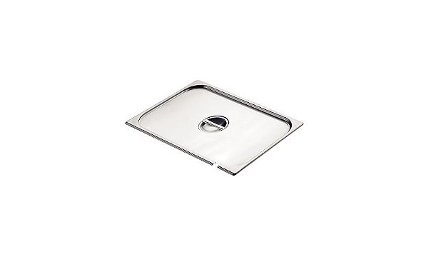TAMPA ACO INOX 1/6 CONCHA