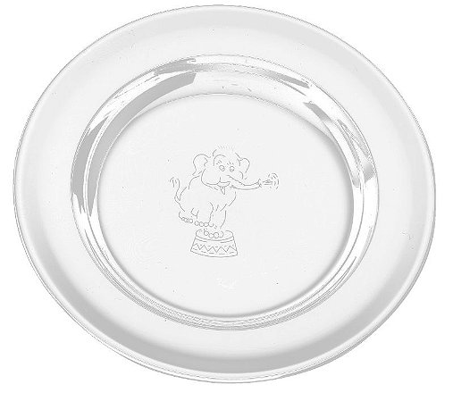 PRATO CRIANCA ACO INOX BABY