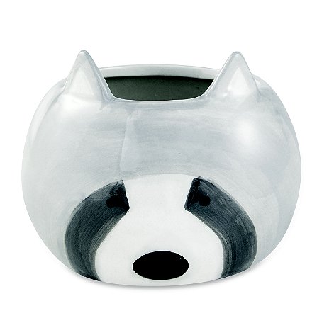 CACHEPOT GUAXINIM EM CERAMICA