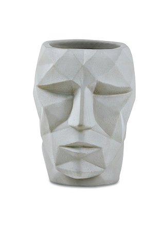 CACHEPOT CINZA EM CIMENTO