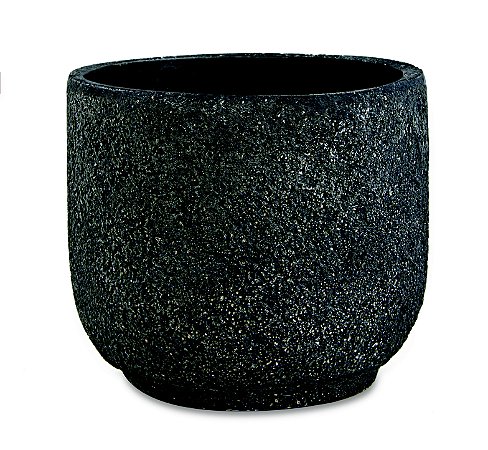 CACHEPOT PRETO EM CIMENTO