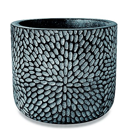 KIT CACHEPOT DE PISO EM CIMENTO - 4 PCS