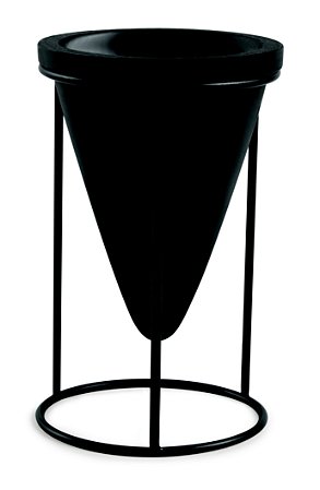 KIT CACHEPOT EM CIM COM SUP EM METAL - 2 PCS