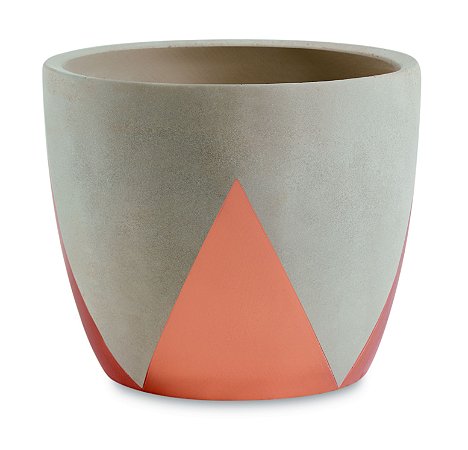 KIT CACHEPOT EM CIMENTO - 3 PÇS