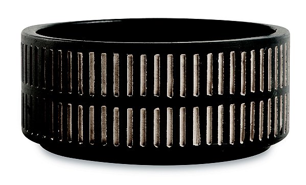 KIT CACHEPOT PRETO EM CIMENTO - 2 PCS