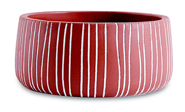 KIT CACHEPOT TERRACOTA EM CIMENTO - 2 PCS