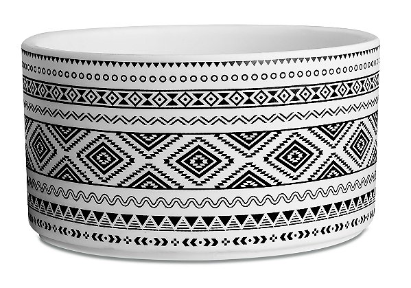 KIT CACHEPOT BRANCO EM CERAMICA - 2 PCS
