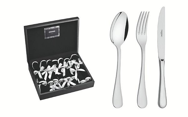 FAQUEIRO ACO INOX 130PCS C/PRATA