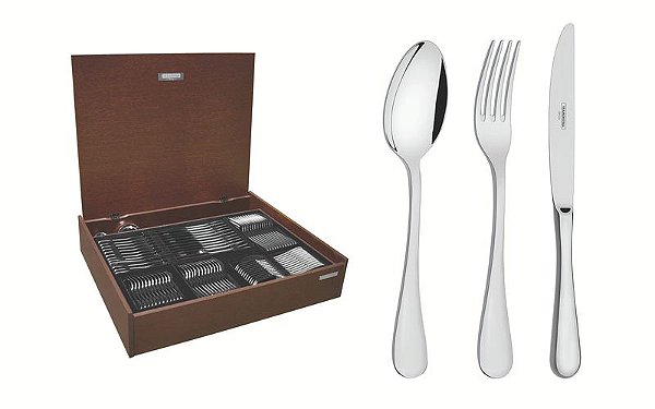 FAQUEIRO ACO INOX 130PCS C/ESTOJO
