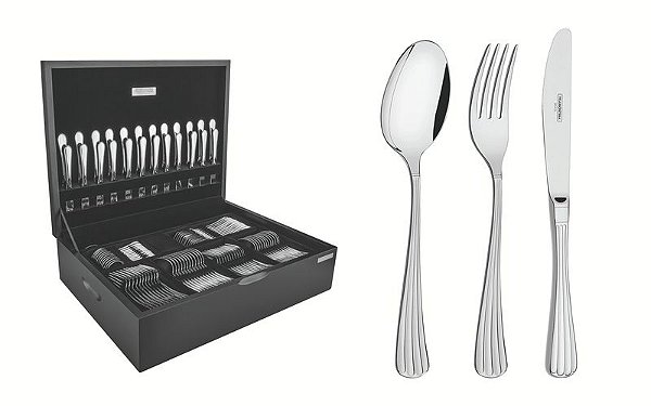 FAQUEIRO ACO INOX 130PCS C/ESTOJO