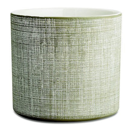 CACHEPOT OFF WHITE EM CERAMICA