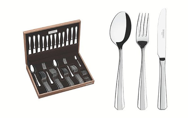 FAQUEIRO ACO INOX 42PCS C/ESTOJO