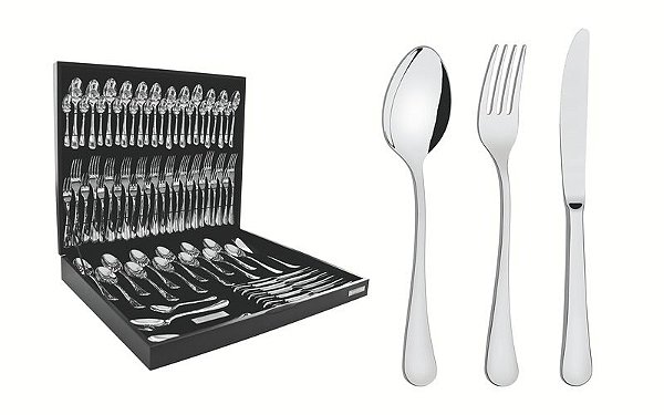 FAQUEIRO ACO INOX 76PCS. ZURIQUE