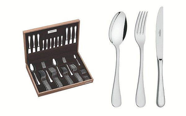 FAQUEIRO ACO INOX 42PCS C/ESTOJO