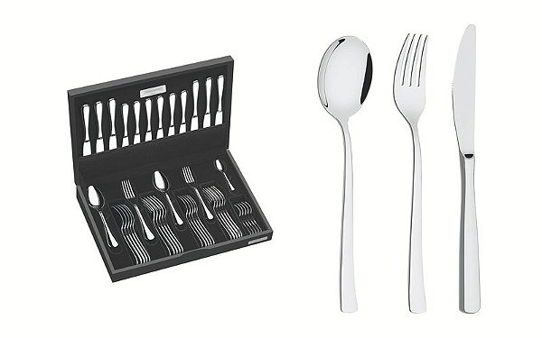 FAQUEIRO ACO INOX 42P.BERLIN BRILHO