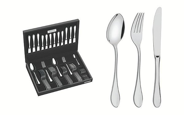 FAQUEIRO ACO INOX 42PCS C/ESTOJO