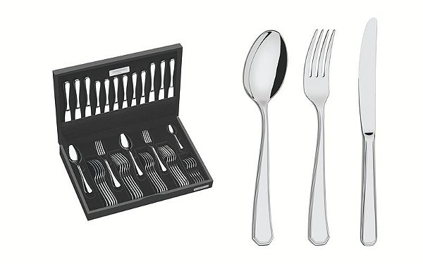 FAQUEIRO ACO INOX 42PCS C/ESTOJO