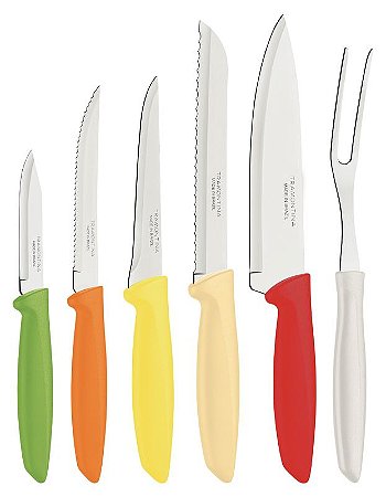 JOGO FACAS INOX 6PC PLENUS MIS