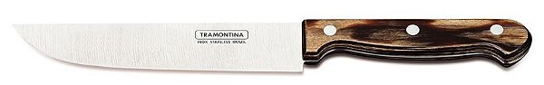FACA COZINHA INOX 6 POLYWOOD CAS