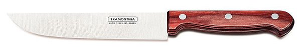 FACA COZINHA INOX 6 POLYWOOD VER