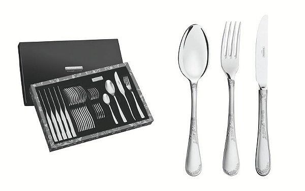 FAQUEIRO ACO INOX 24PCS RENASCENCA