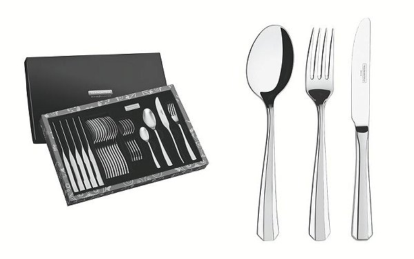 FAQUEIRO ACO INOX 24PCS OPERA