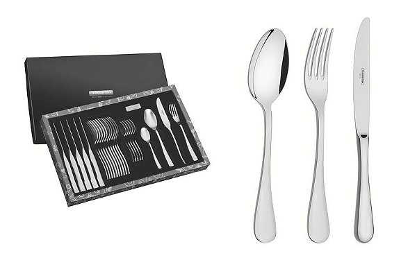 FAQUEIRO ACO INOX 24PCS CLASSIC