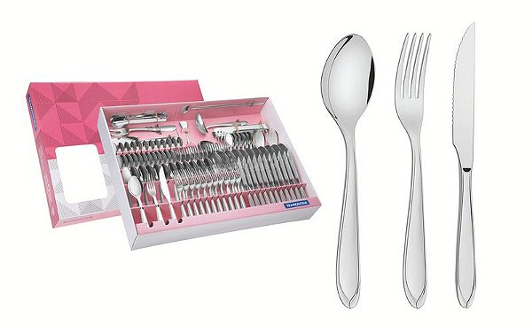 FAQUEIRO ACO INOX 100 PCS LAGUNA