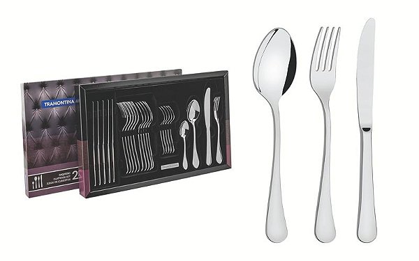 FAQUEIRO ACO INOX 24PCS ZURIQUE