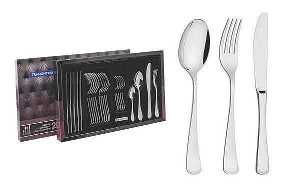 FAQUEIRO ACO INOX 24 PCS MONACO