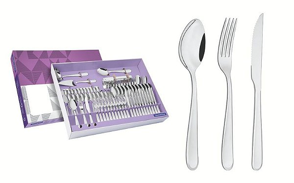 FAQUEIRO ACO INOX 79 PCS ANGRA