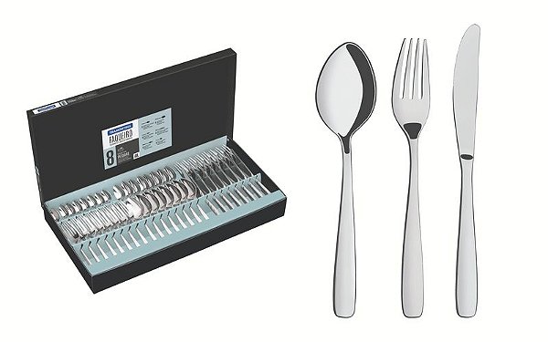 FAQUEIRO ACO INOX 48PCS AMAZONAS