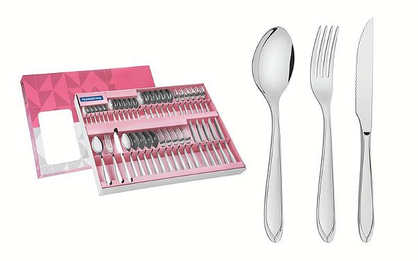 FAQUEIRO ACO INOX 42PCS LAGUNA