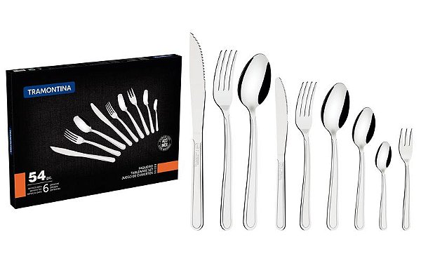 FAQUEIRO INOX 54PC BUZIOS