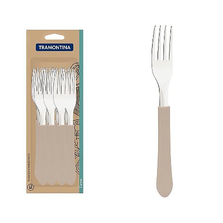 CONJ GARFOS MESA INOX 12PC LEME CIN
