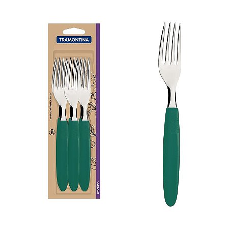 CONJ GARFOS MESA INOX 6PC IPANE VDE