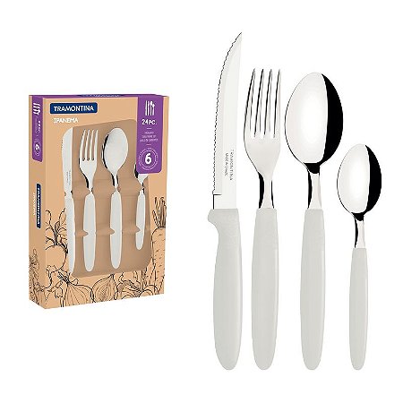 FAQUEIRO INOX 24PC IPANEMA BRA